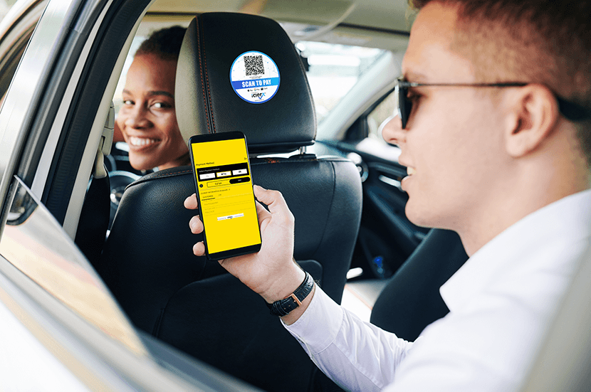 In Car Card Payment using QR Code
